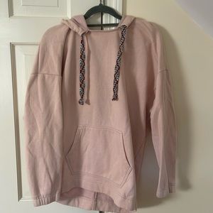 Free People Light Pink Sweatshirt XS